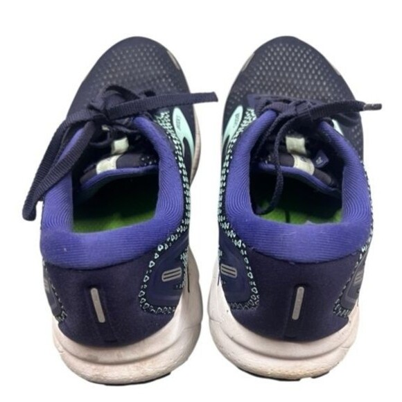 Brooks Ghost 14 Peacoat Yucca Navy Running Shoes Women's Size 9 Wide 1203561D446 - Picture 2 of 11